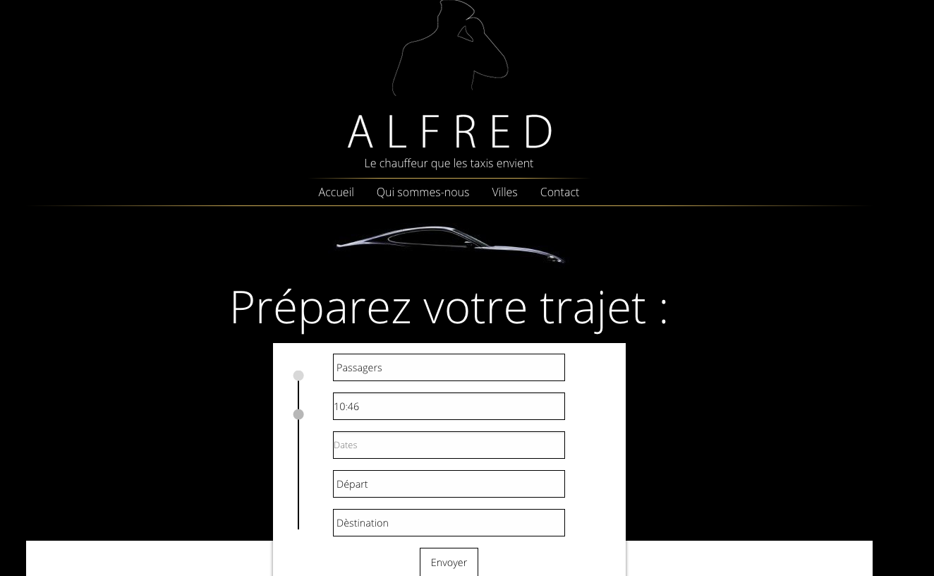 Acceuil d'Alfred