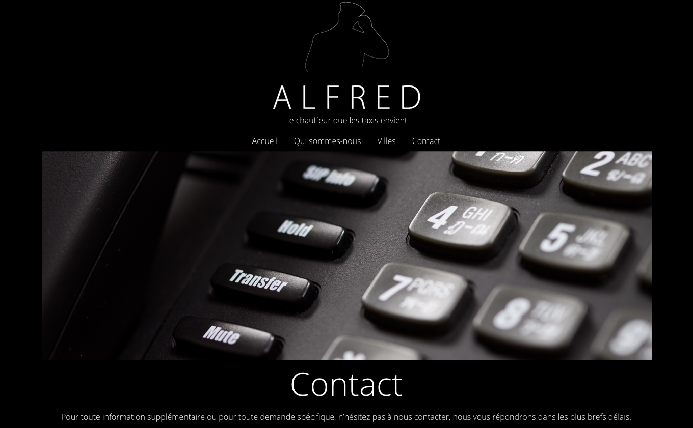 Contactez Alfred