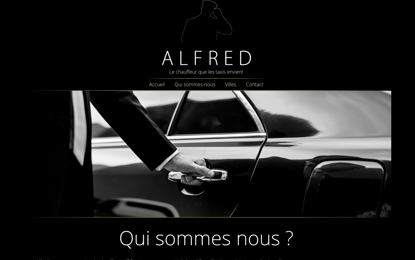 Alfred le chauffeur